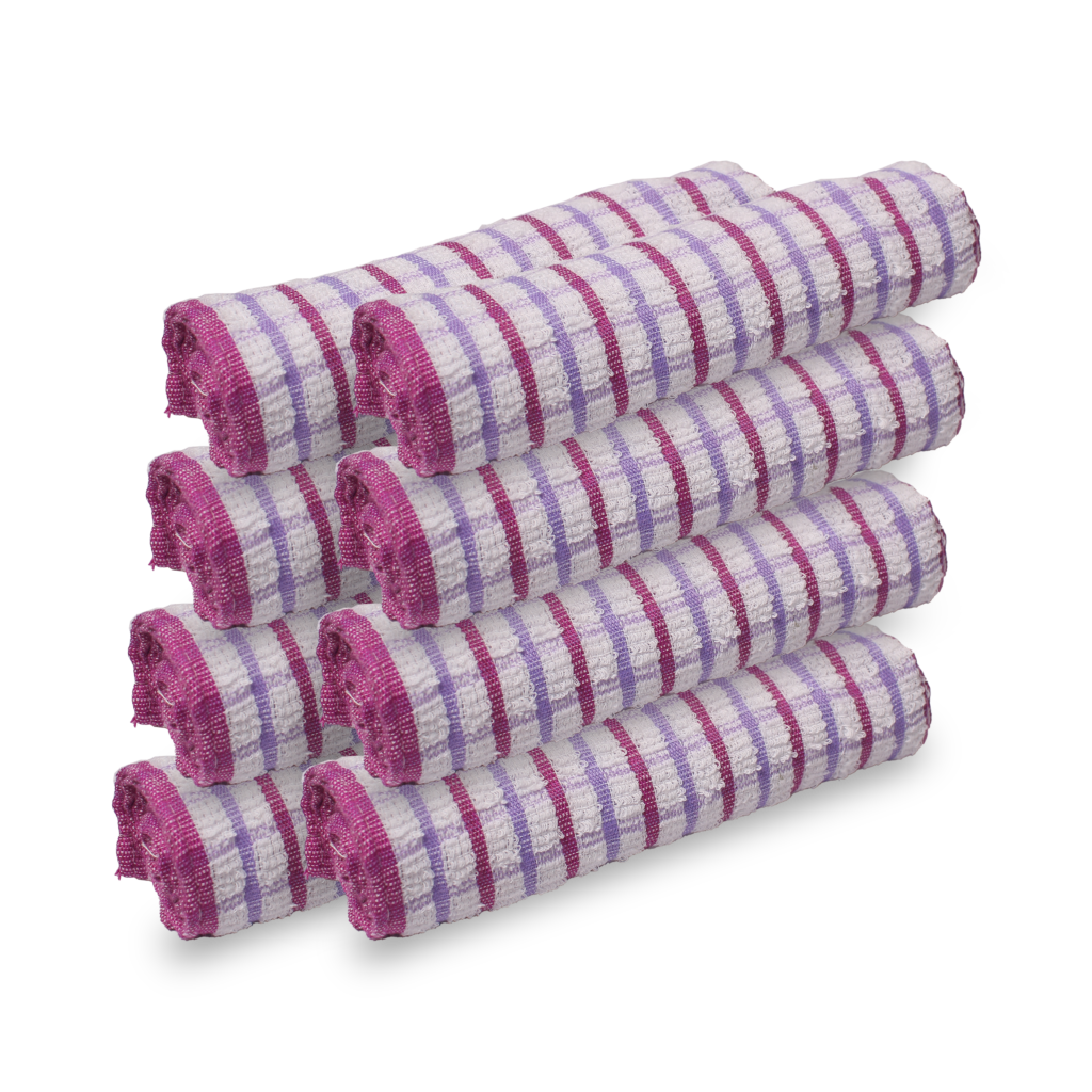 8 Pack Tribes Dish Towels for Kitchen Heavy Duty Absorbent 100% Cotton ...